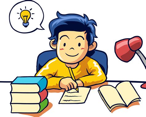 Student Writing PNG Images .